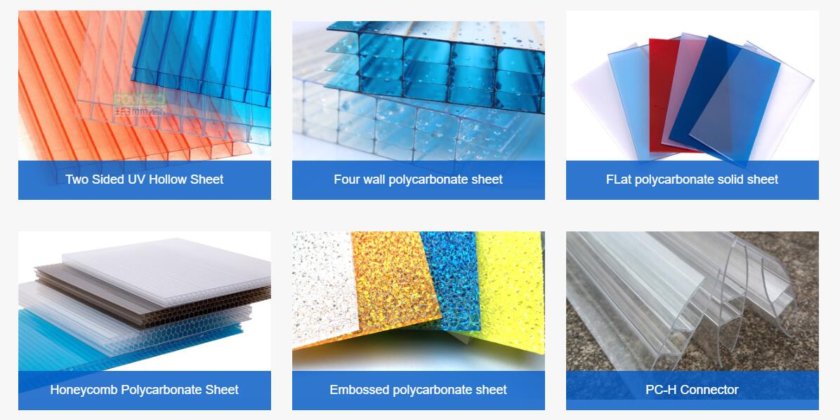 Different Types of Polycarbonate Sheets