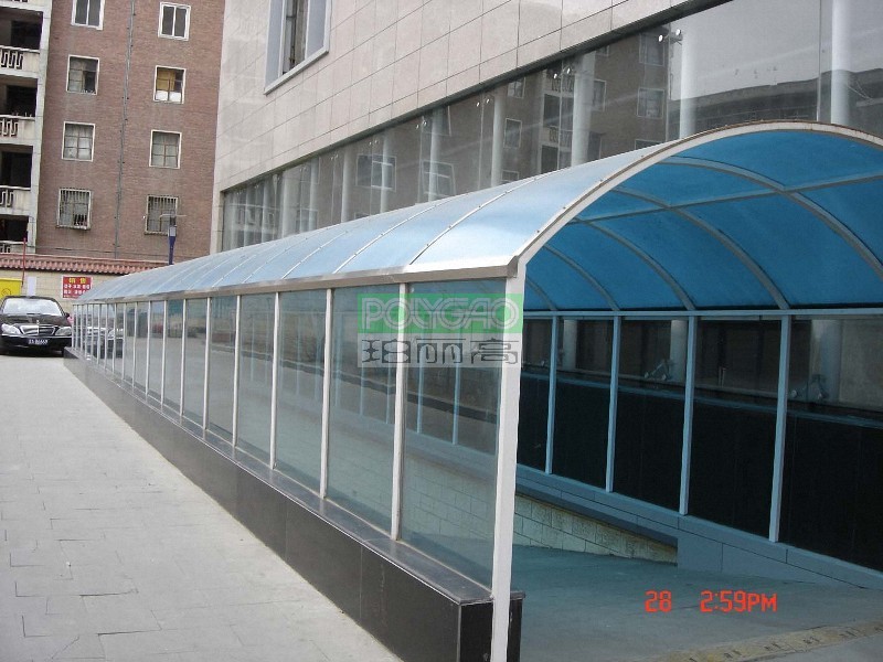 FLat polycarbonate solid sheet