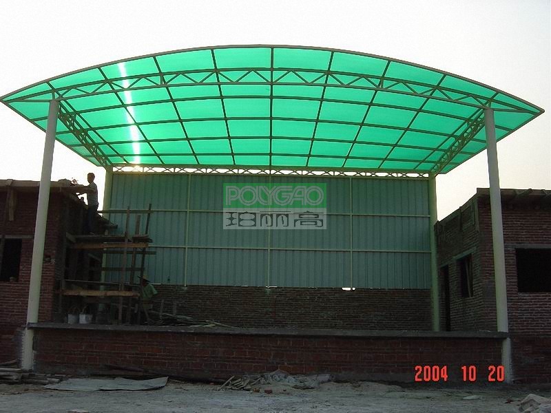 Four wall polycarbonate sheet