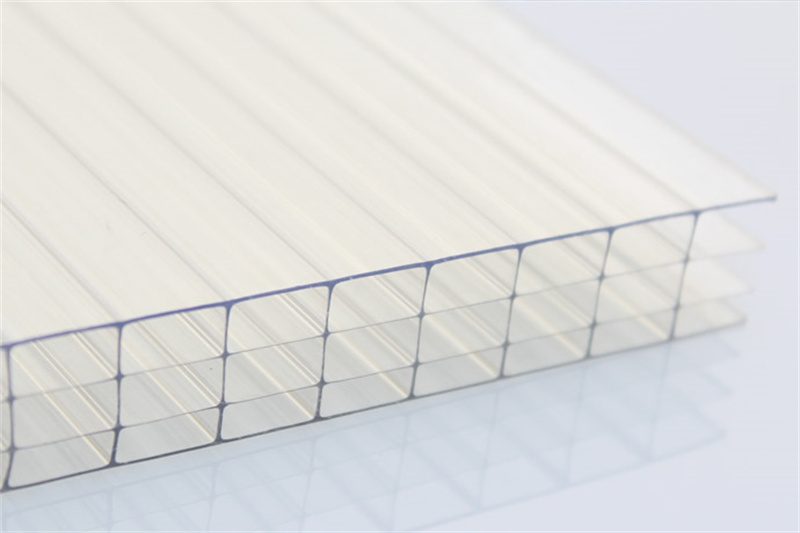 Four wall polycarbonate sheet